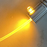 LED-Quelle für Lichtleiter, 2W - gelb