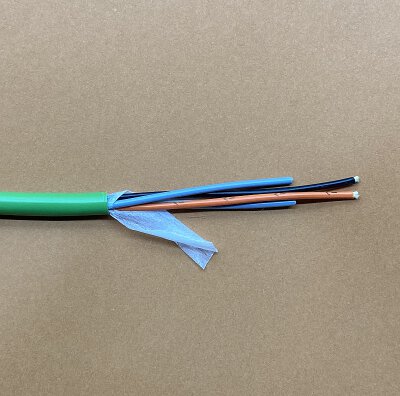 HCS duplex 7,2mm PVC grün