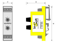 2 x Potentiometer 270° lin. 0,4W